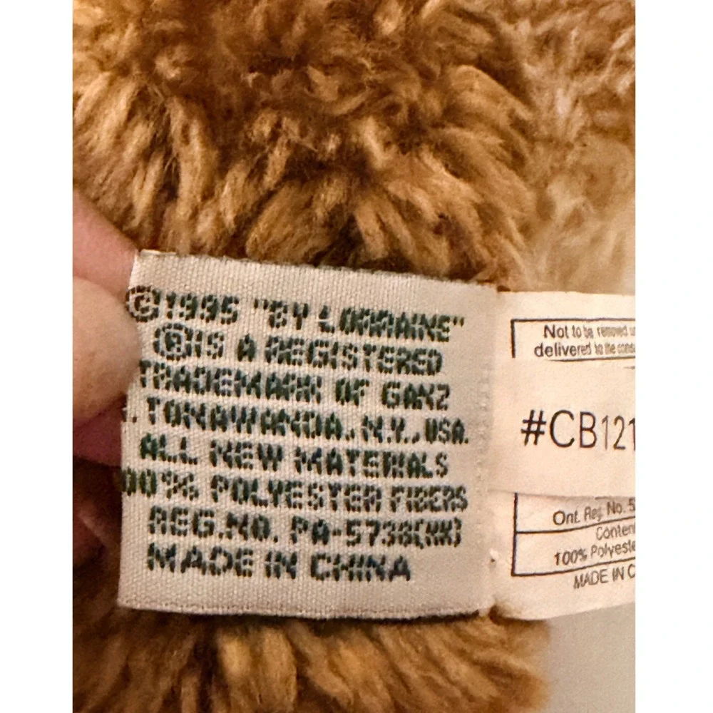 Ganz Plush Dog Sz 8